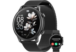 Dames Smartwatch 46% Korting | Bellen, Hartslag, SpO2