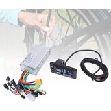 BuyWeek Elektrofahrrad Brushless Motor Controller Kit, 36V 48V 60V 450W 500W Sinuswellen Controller mit G51 LCD Anzeigefeld