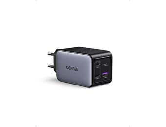 UGREEN Nexode 65W USB C-Charger 4-poorts GaN-lader Meerdere snelladers PD-oplader ondersteunt PPS 45W Compatibel met MacBook Pro/Air, HP Laptop, iPad Pro, iPhone-serie, Galaxy S24