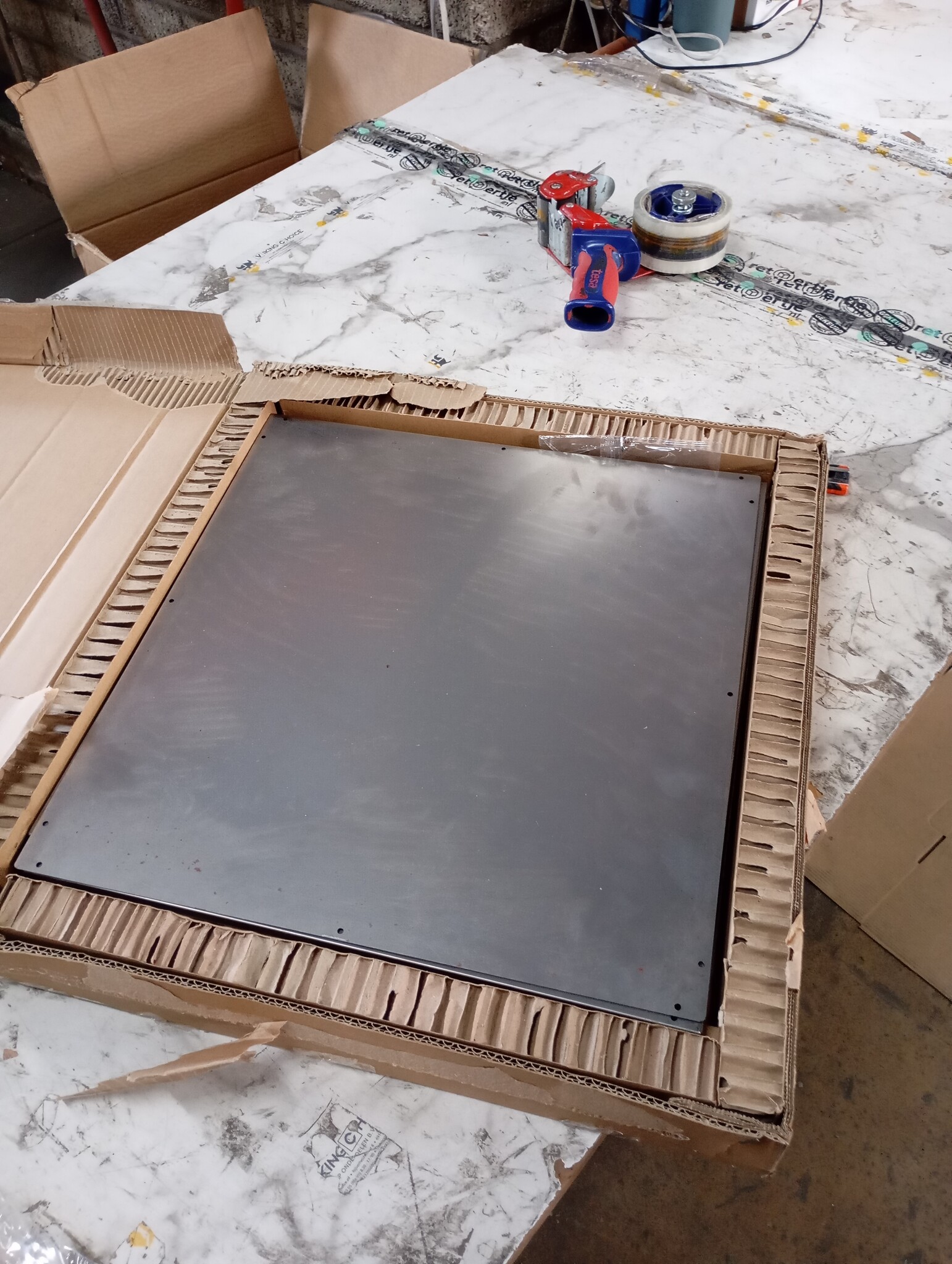 vidaXL Plantenbak 42x40x39 cm cortenstaal