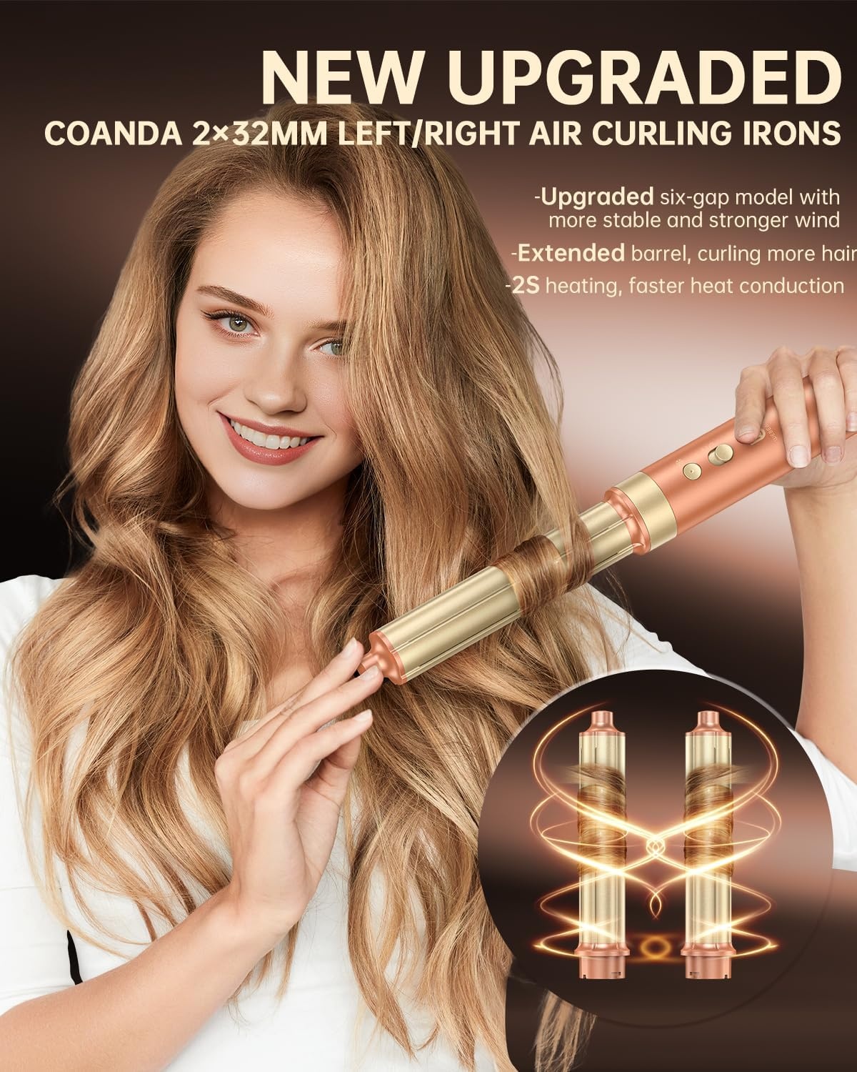 7-in-1 Airstyler - 61% Korting - Snel Drogen & Krullen