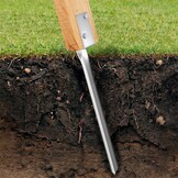Set van 4 Gegalvaniseerde Indrijfankers voor Palen | 44cm Diep | 32% Korting