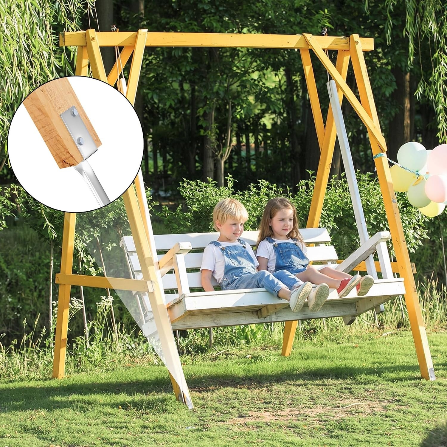 Set van 4 Gegalvaniseerde Indrijfankers voor Palen | 44cm Diep | 32% Korting