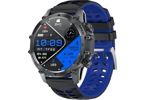 Robuuste Heren Smartwatch met 1,52" HD Scherm & 47% Korting