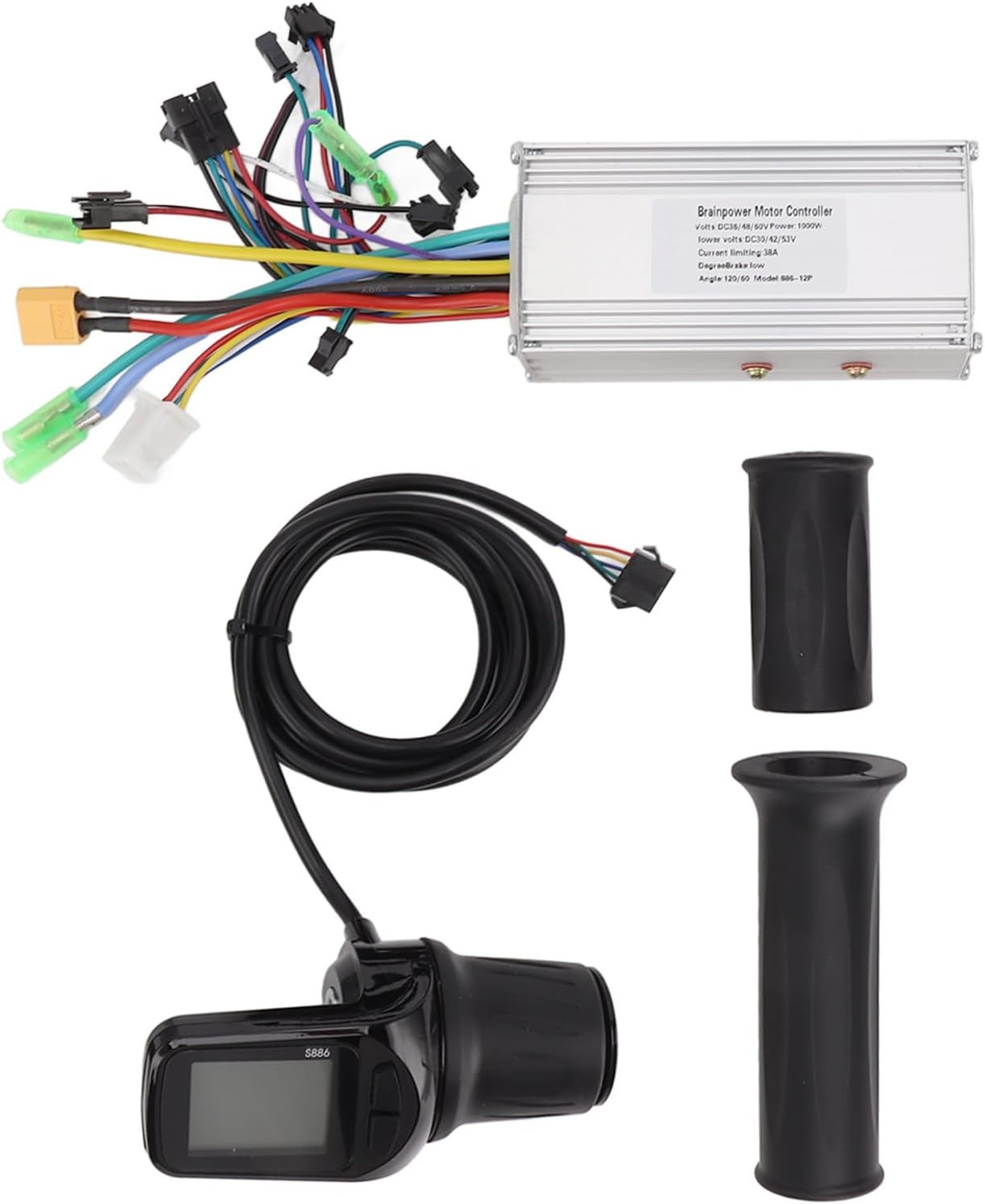 E-bike Controller Ombouwset - 36/48/60V, 1000W, 3 Modi