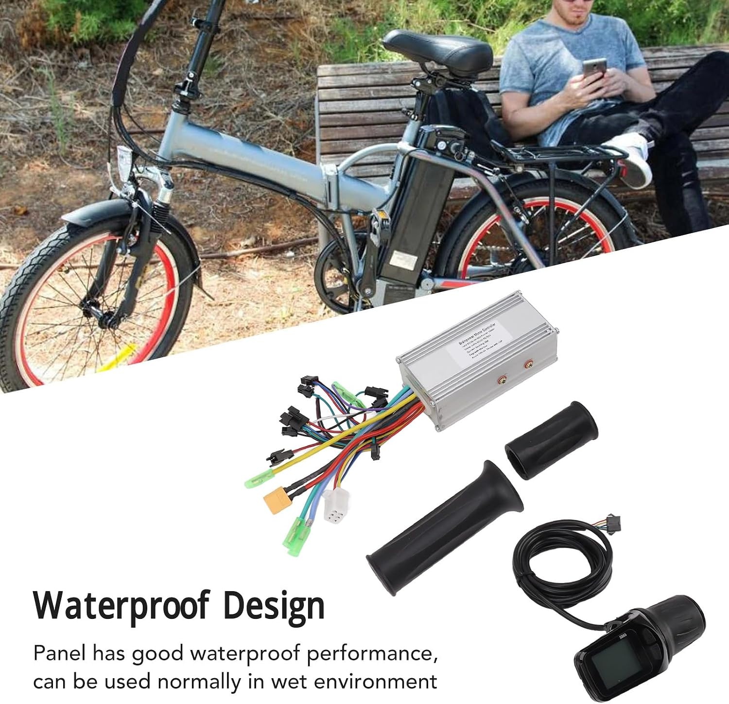 E-bike Controller Ombouwset - 36/48/60V, 1000W, 3 Modi