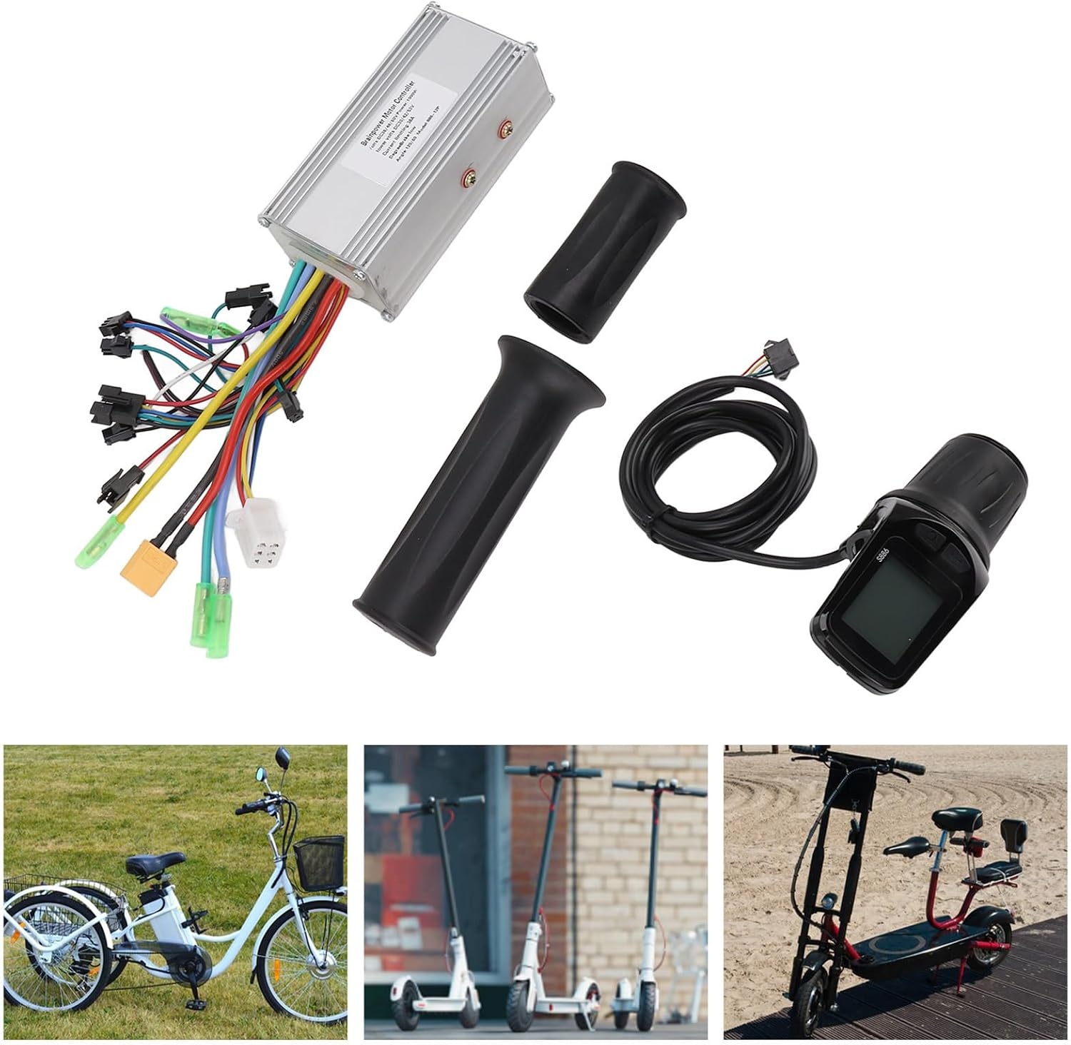 E-bike Controller Ombouwset - 36/48/60V, 1000W, 3 Modi