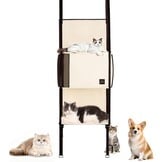 Katten Klimpaal Deurmontage - 4 Verdiepingen - Bespaart Ruimte - Met Hangmat - 61% Korting