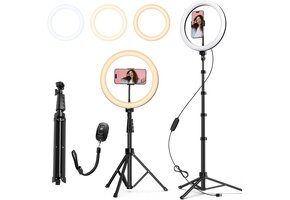 12" Selfie Ringlamp met Statief - 41% Korting