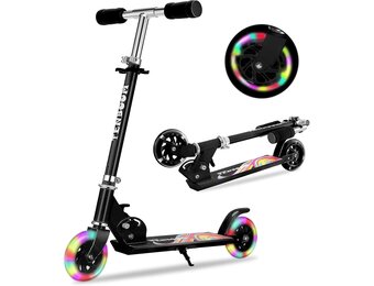 Kinderstep 3-10 jaar met LED-wielen & 33% korting