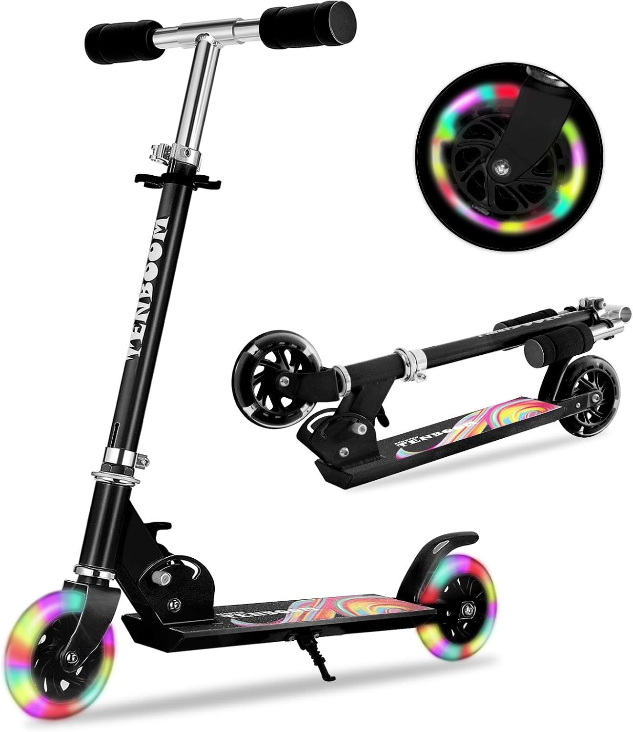 Kinderstep 3-10 jaar met LED-wielen & 33% korting