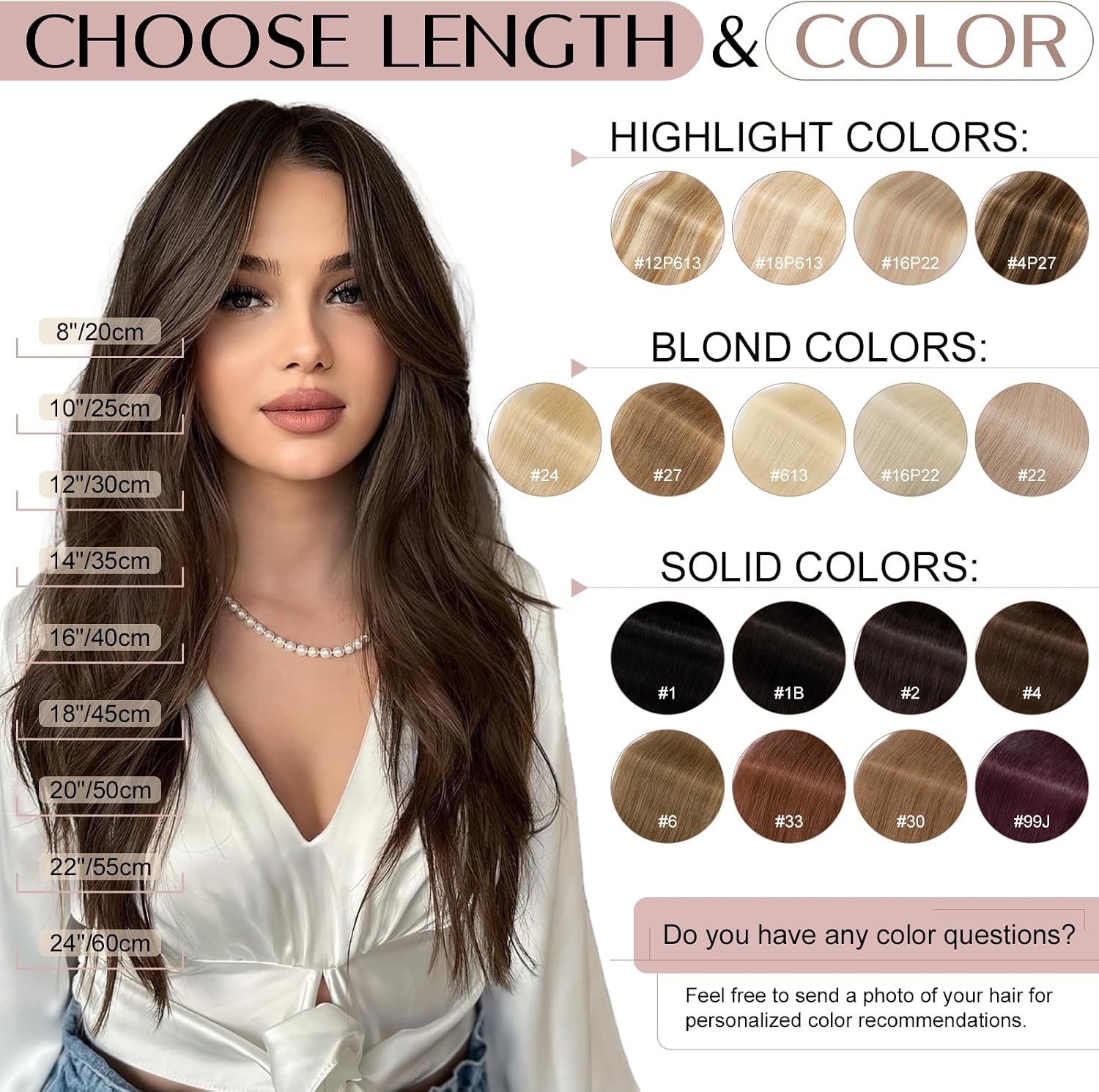 Clip-in Haarextensies Echt Haar Remy #6 Lichtbruin 30cm 34% Korting