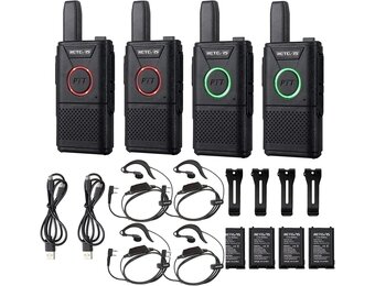 PMR446 Portofoon RT618 (4-pack) - 29% Korting
