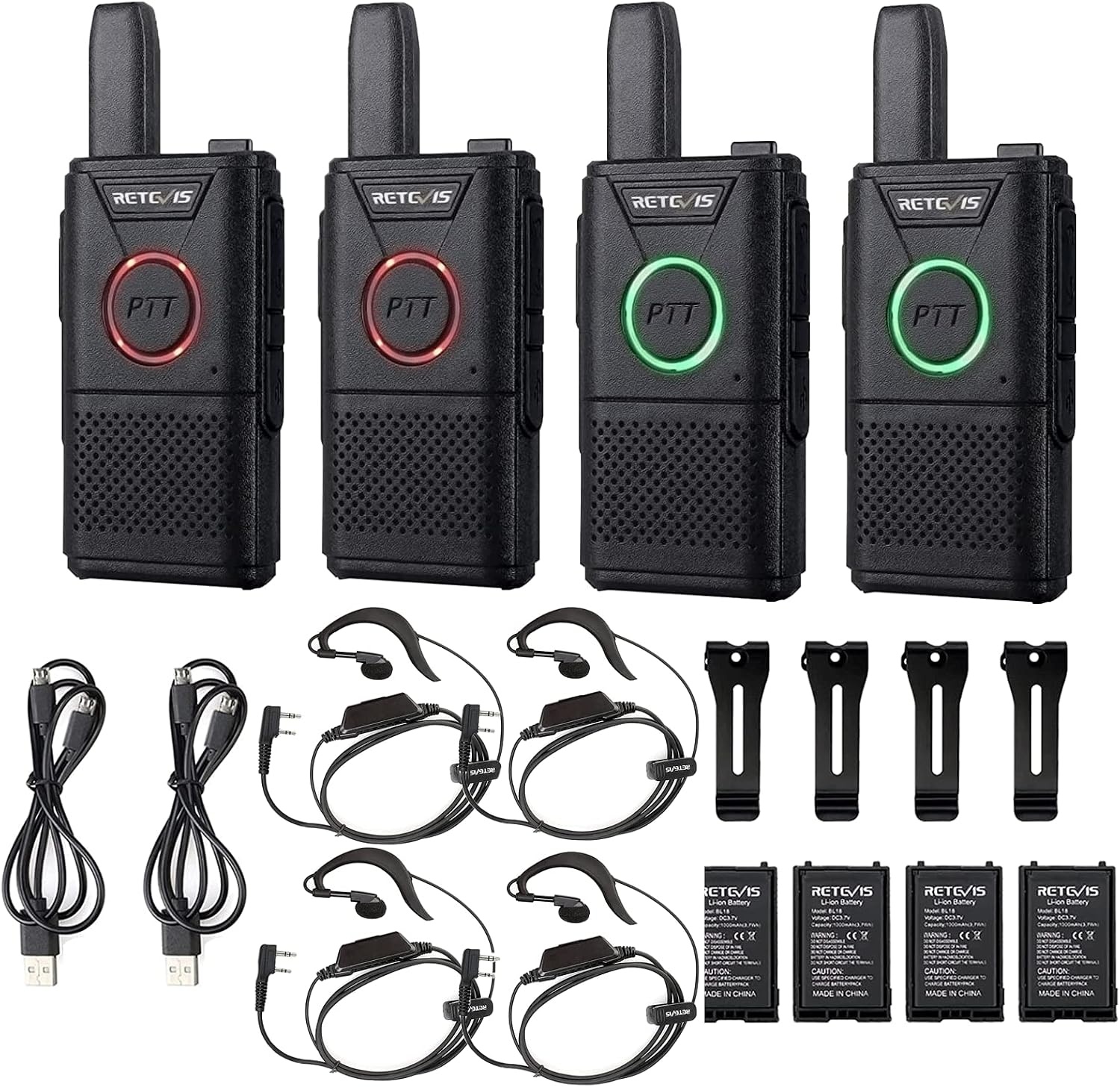 PMR446 Portofoon RT618 (4-pack) - 29% Korting