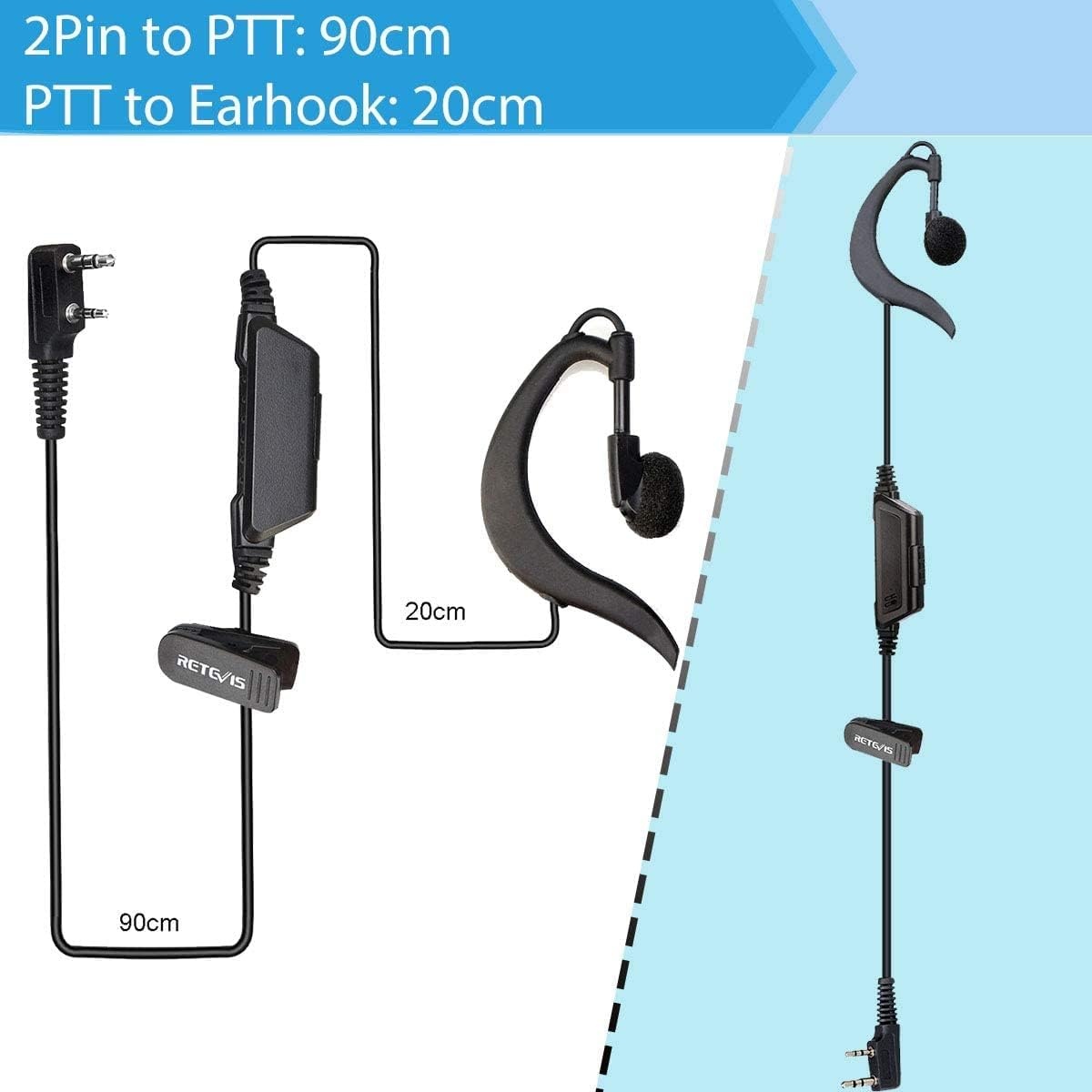 PMR446 Portofoon RT618 (4-pack) - 29% Korting