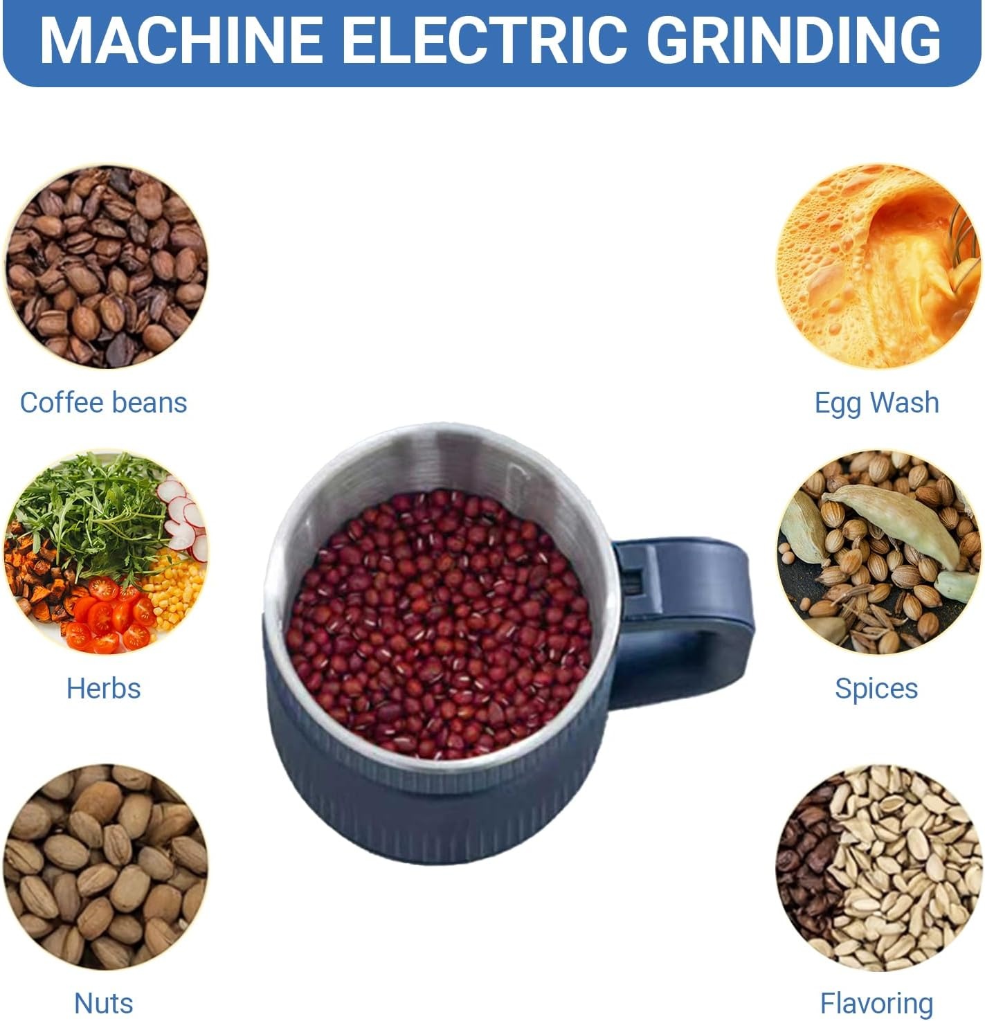 Elektrische Kruidenmolen met 200W Motor & 500ml Inhoud | 33% Korting