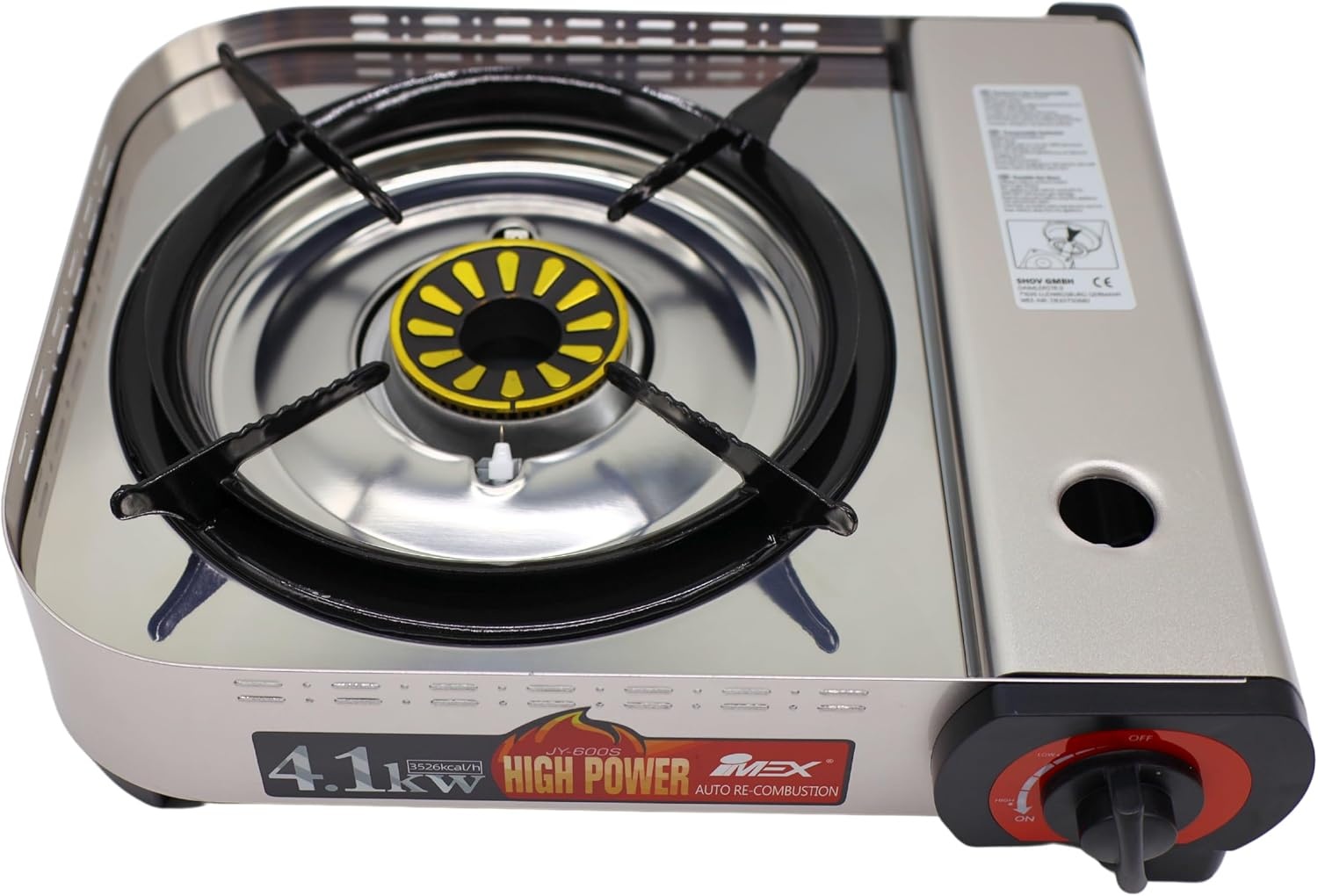 Campingkooktoestel 4,1 kW - Nu met 29% Korting!