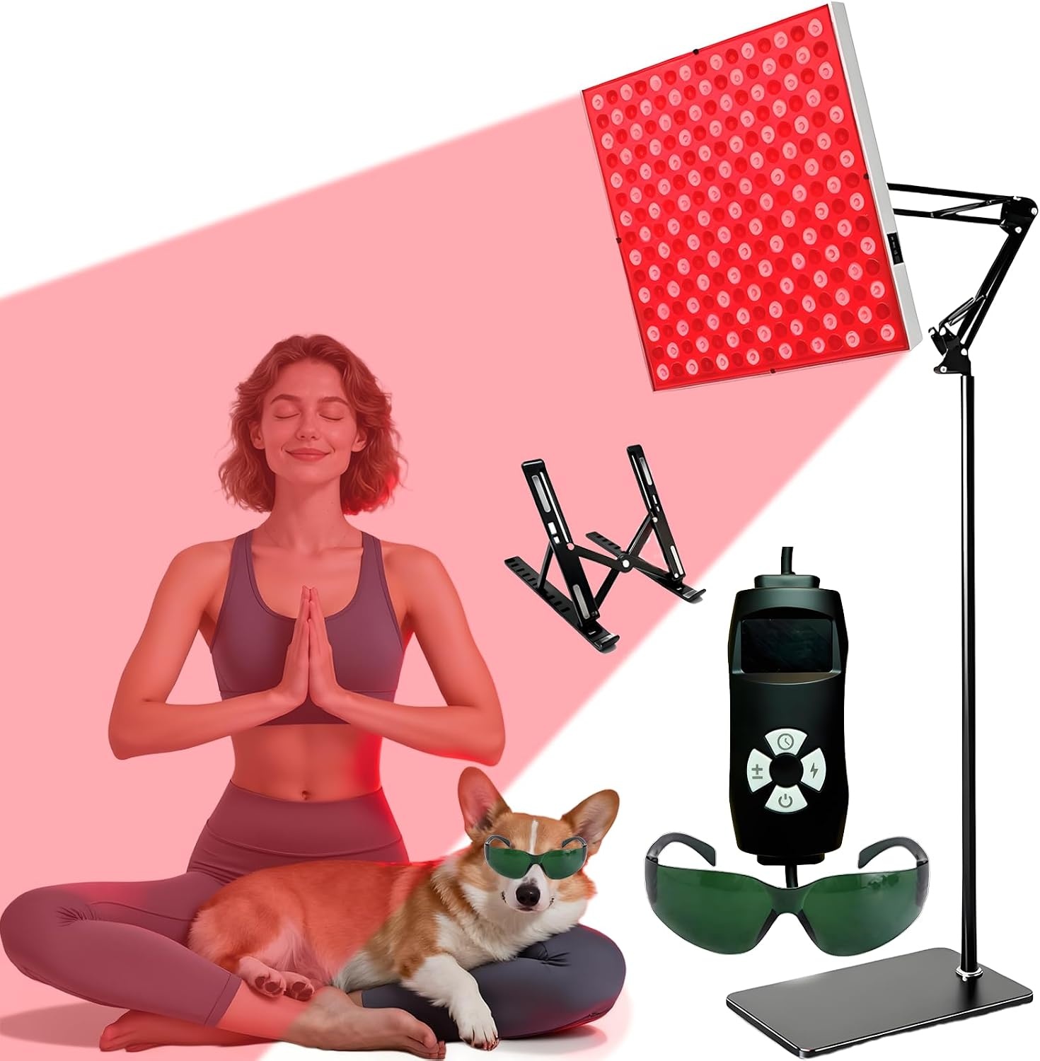 Roodlichttherapielamp 225 LED's met 30% Korting