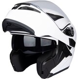 Opklaphelm Motorfiets Rood Maat M | Dubbel Vizier & Zonnescherm | DOT/ECE Keurmerk | -34%