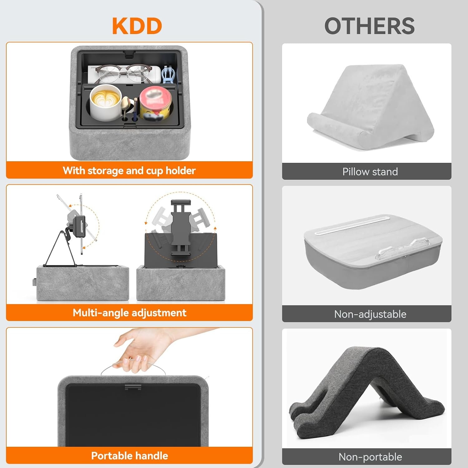 Universele Tablet & Telefoonhouder (4,7-12,9") - 59% Korting