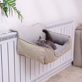 Warme Kattenmand voor Radiator - Wasbaar - Max 8kg - 33% Korting