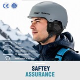 Skihelm & Snowboardhelm Dames/Heren/Jeugd - 28% Korting