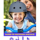 Kinder Fietshelm Multi-sport Grijs - 28% Korting