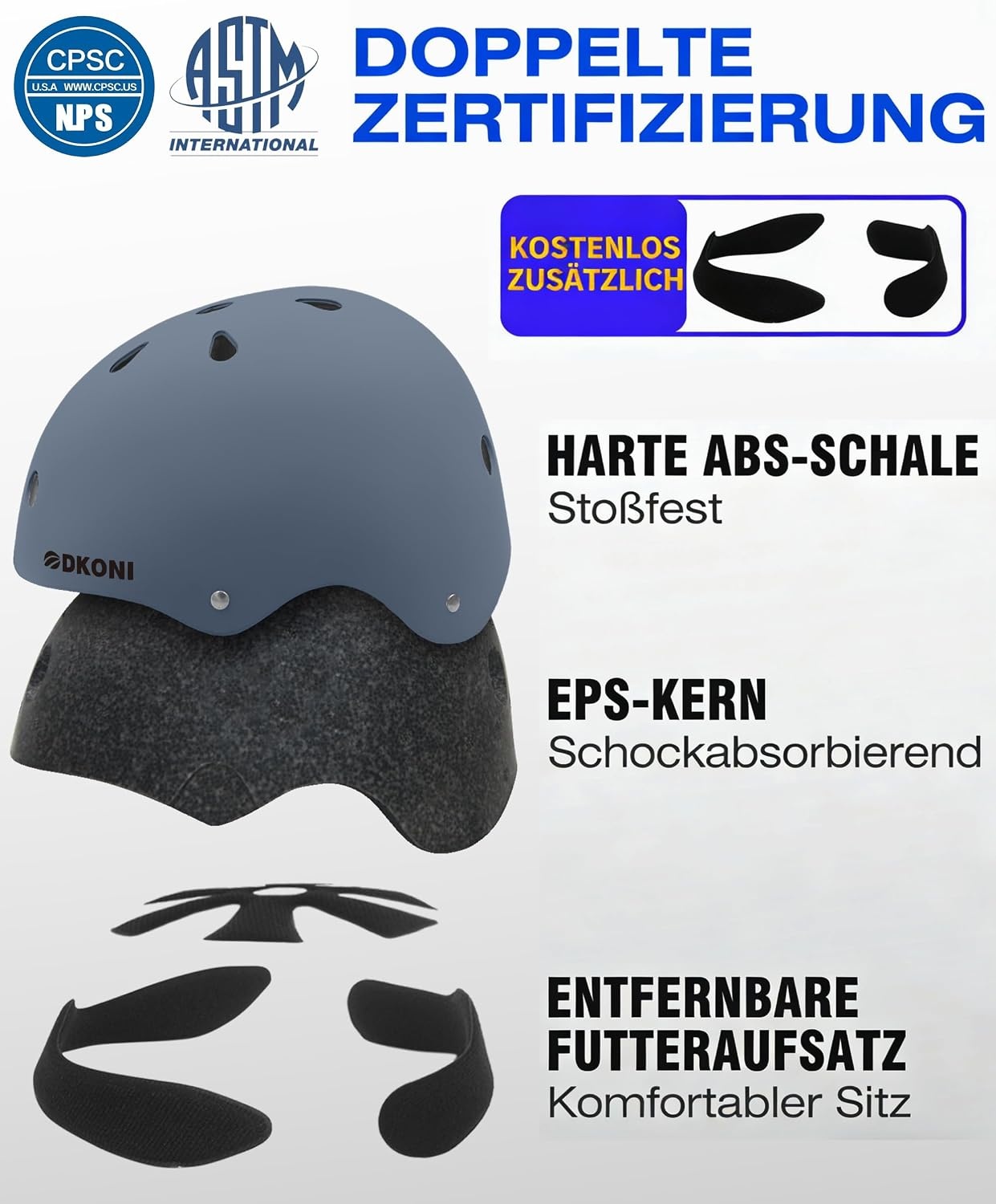 Kinder Fietshelm Multi-sport Grijs - 28% Korting