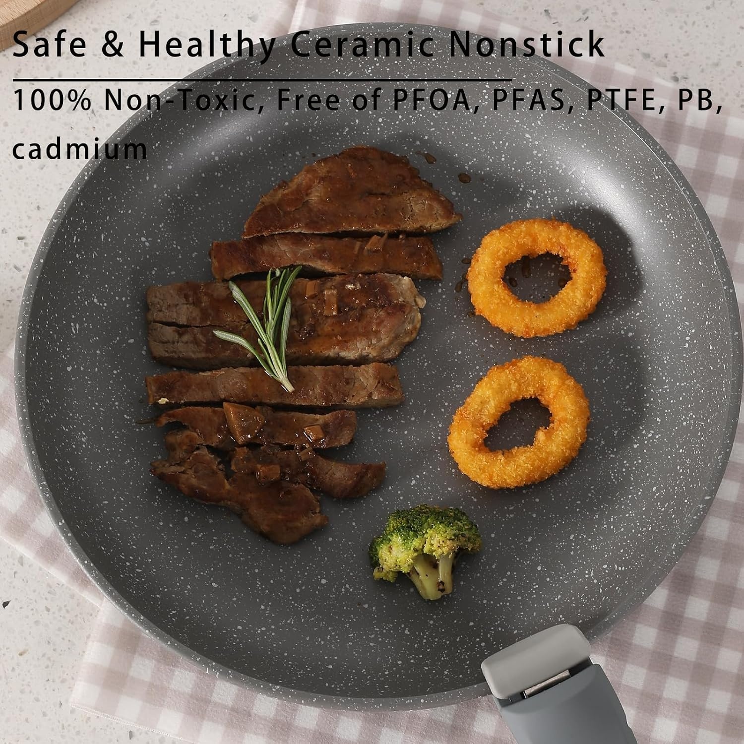 9-delige Keramische Pannenset - Roze | 34% Korting