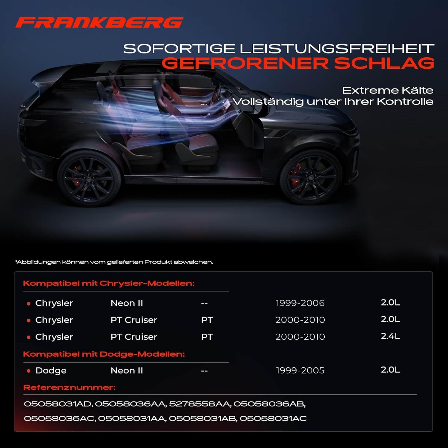 Airco Compressor Chrysler Neon II PT Cruiser 2.0/2.4L (1999-2010) Automaat - 52% Korting!