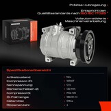 Airco Compressor Chrysler Neon II PT Cruiser 2.0/2.4L (1999-2010) Automaat - 52% Korting!
