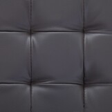Opberghocker Kunstleer Grijs 87,5 cm - 61% Korting
