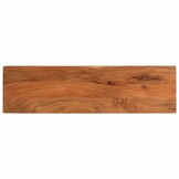 Massief Acaciahout Tafelblad Rechthoekig 110x30cm - 58% Korting!