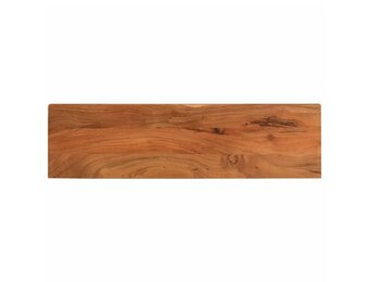 Massief Acaciahout Tafelblad Rechthoekig 110x30cm - 58% Korting!