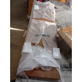 Massief Acaciahout Tafelblad Rechthoekig 110x30cm - 58% Korting!