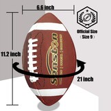 Amerikaans Voetbal Maat 9 - Jeugd & Training | Waterdicht, Antislip | 28% Korting