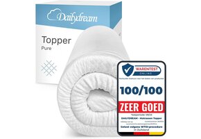 Visco-elastische Matrastopper 90x200cm - 42% Korting