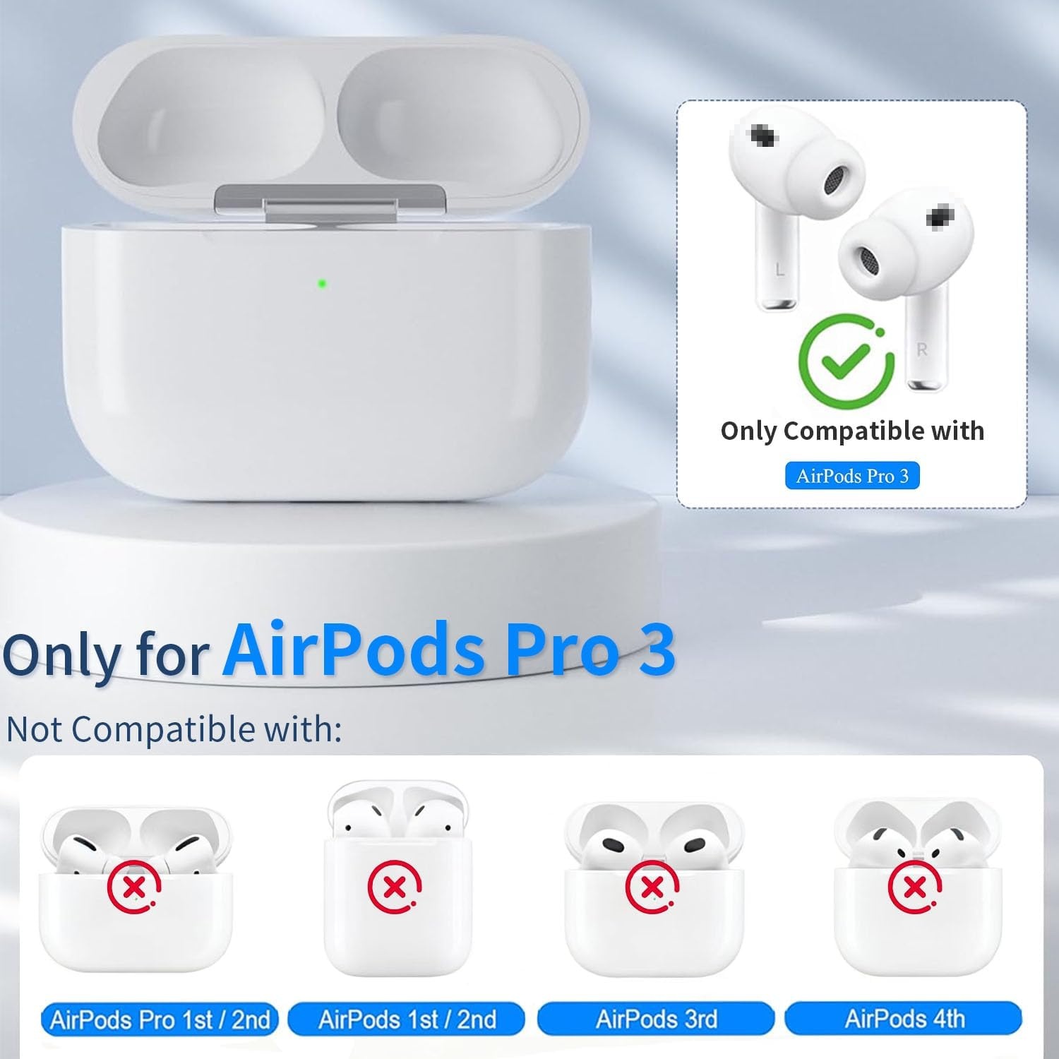 Draadloze Oplaadcase AirPods Pro 3 (2025) - 28% Korting
