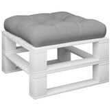 Palletkussen Grijs 58x58x10 cm - 33% Korting