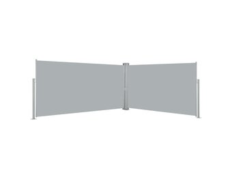 Uittrekbaar Windscherm 160x600cm Grijs - 35% Korting!