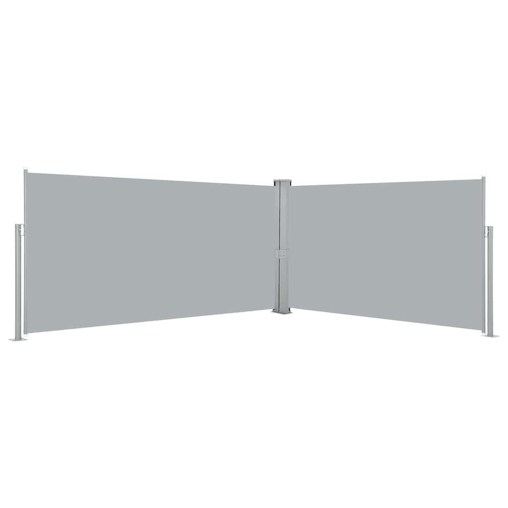 Uittrekbaar Windscherm 160x600cm Grijs - 35% Korting!