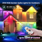 Linke 20W RGBW Spot, 2 Stuks - 57% Korting
