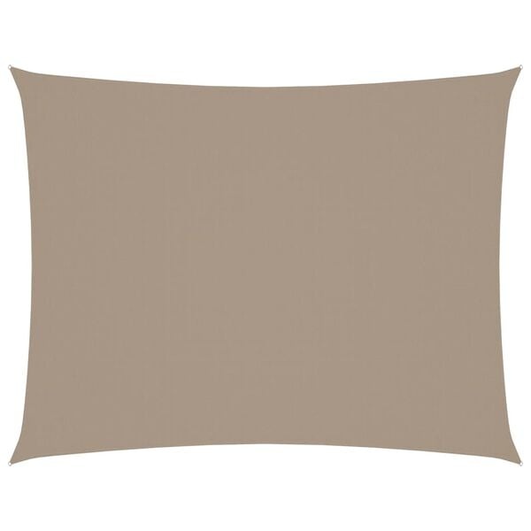 Zonnedoek Rechthoekig 4x6m Taupe - 34% Korting!