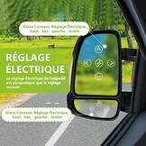 Elektrische Buitenspiegel Links (LHD) - Met Verwarming & Knipperlicht
