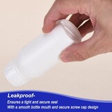 20x 250ml Transparant Witte Reageerflessen met Schroefdop - Laboratorium