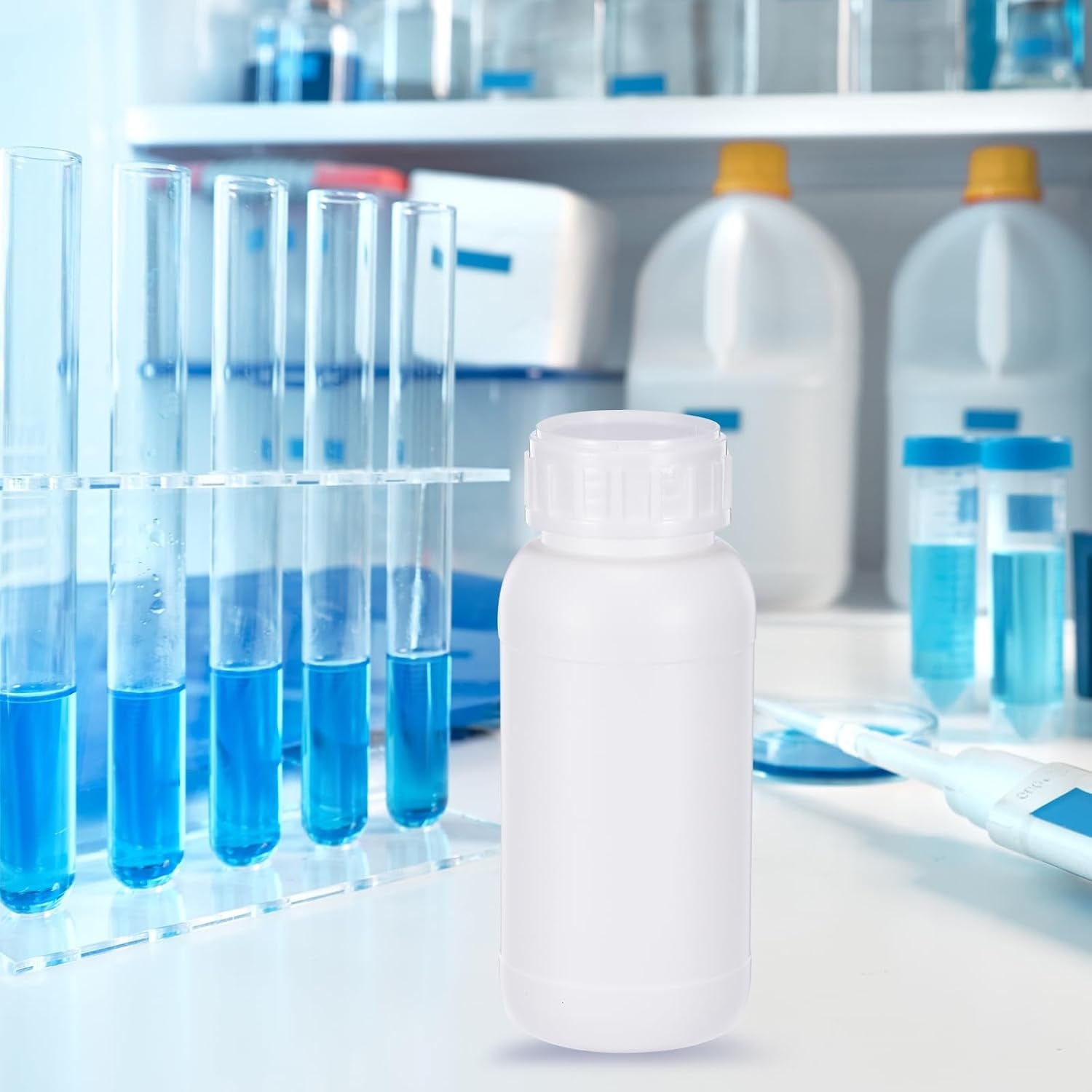 Reagensflessen 20 stuks 250 ml PE met schroefdop - 57% Korting