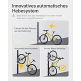 Automatische Fietslift Wandhouder Grijze Muurbeugel (max 32kg) - 35% Korting