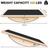 Houten Balance Board - 33% Korting - Goede Staat