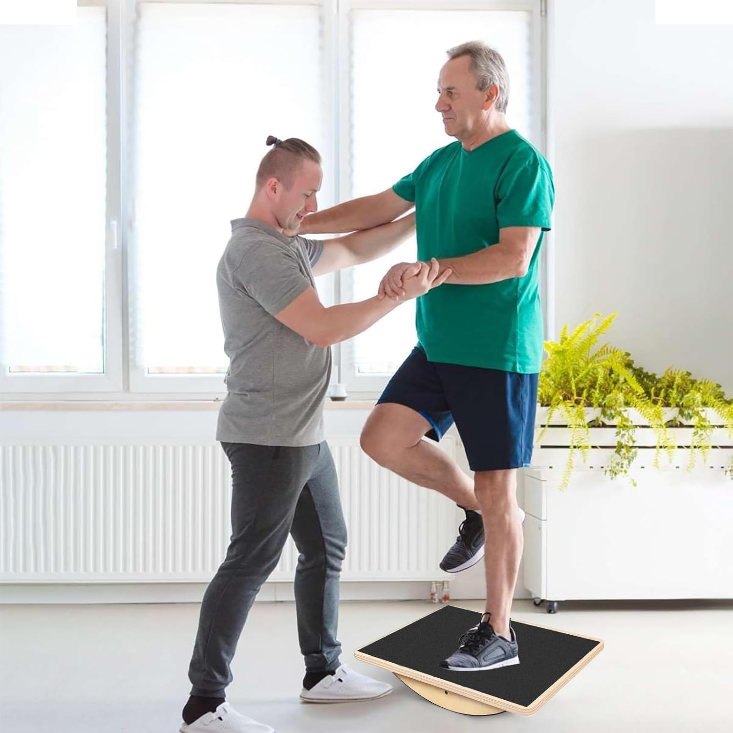 Houten Balance Board - 33% Korting - Goede Staat