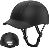 Fietshelm Unisex Verstelbaar Zwart Maat M (54-58cm) - 59% Korting